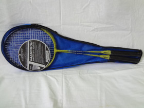 Бадминтон железный MS 0076 (50шт) 2 шт, 1 фомовый воланчик, в шарике