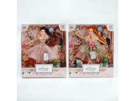 Лялька Лілія ТК - 12401 (36/2)  "Принцеса мистецтва", аксесуари, в коробці