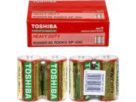 Батарейка Toshiba R20 Heavy Duty (24шт)