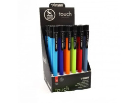 Ручка 37088 / Х6 Vinson Touch авт.масл.синя (36шт)