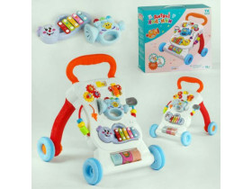 Музичні ходунки-каталка 17739 "TK Group" знімна панель мелодії ксилофон пальчикові ігри