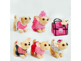 Собачка в сумці С 50085 "Чіхуахуа" 5 видів гавкає