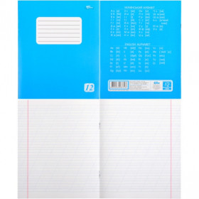 Зошит "Мріі" ФОНОВА ПЛЮС 12арк.коса лінія (20/560)