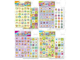 Набір наліпок "Великодні" А5 2арк. НС-А5-02 15*21см (32уп)