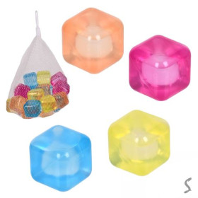 Лід багаторазовий "Color cube" 20шт/уп 2.5см R99470 (120уп)