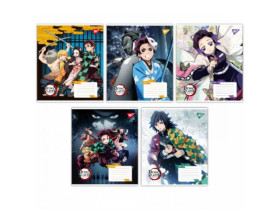 Зошит 18 арк., клітинка, Yes, Demon Slayer Power (25/400), арт. 767245