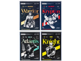 Альбом для малювання Kite, 30 арк., спір., гібр. лак + УФ лак, DC24-243