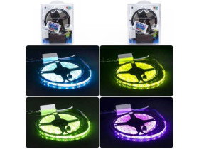 Гірлянда 12V LED 5050 стрічка для вулиці 5 метрів