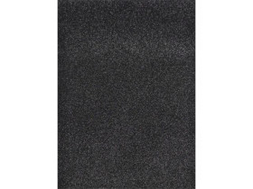 Фоаміран 1.3мм А4 ГЛІТЕР GL-EVA-1,3-015 чорний 5 арк