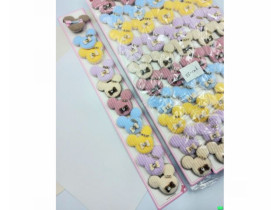 Лапка-зажим для волосся, арт. 02-29 (10 шт.)