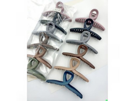 Краб для волосся, пастель, арт. 02-23 (12 шт.)