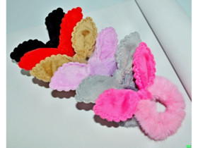 Резинка для волосся, хутрова, арт. 05-14 (12 шт.)