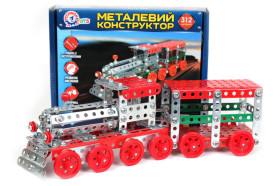 Конструктор метал."Потяг" 4814 (10шт)