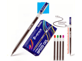 Ручка гелева Hiper Speed Gel HG-911 0.5мм 3 км фіолетова (10шт)