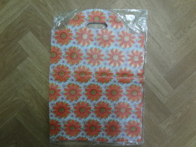 Пакет з ажурною ручкою, 30×45 см (50 шт.)