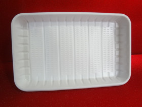 Тарілка одноразова прямокутна, 155×225 мм (10 шт.)