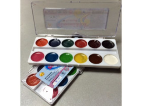 Акварель медова *Тетрада* 16кол.(60шт)