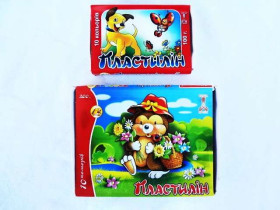 "Т" Пластилін 10кол.200гр (42шт)