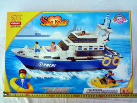 Конструктор JUBILUX J 5648 А (12шт) яхта