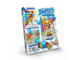 Набір для творчості "Водна розмальовка" AQP-01-01U / 02U / 03U...09U, укр., Danko Toys (18 шт.)