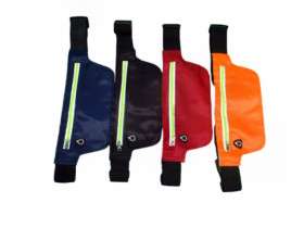 Сумка на пояс 1311-15 Неон змійк.26*11см (12шт) бананка