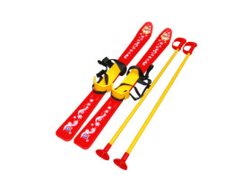 Лижі з палицями дитячі (12шт) 3350