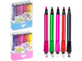 Фломастер 12 кольорів 1881-12 зі штампиком