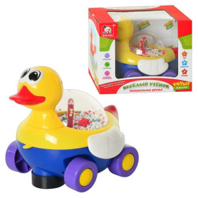 S Утка EC 80211 R/00572323 (36шт) муз,свет,ездит,машет крыльями,на бат-ке,в кор-ке,21-16-14см