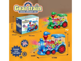 Потяг 89-508 B (48/2) 3D підсвічування, звук, в коробці