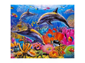 30363 Картина за номерами, пензлик+фарби 40*50см