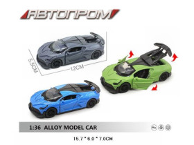 Машина метал АВТОПРОМ AP7527 (48шт) 1:36, відкр.двері,багажник,у коробці 16*6*7см