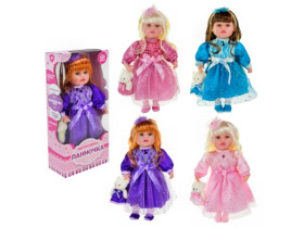 Лялька "Панночка" PL-525-100 (12шт) батар., музична, м'яконабивна 49*23,5*12см