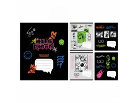 Зошит 48арк, у лінію,Yes Smiley World Anime (10/200) 767655