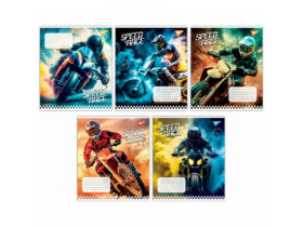 Зошит 36арк, у лінію,1В/Yes, в асортименті (15/240)