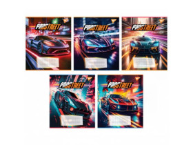 Зошит 48арк, у лінію,1В/Yes, в асортименті (10/200)