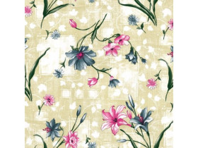 3606 Клейонка ПВХ в рулоні силікон "France" 1.40*30м