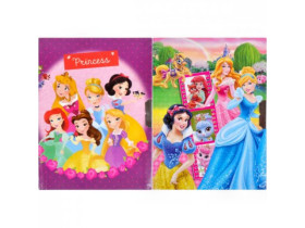 Блокнот А-6 на замок, С-4-109/001  Принцеси