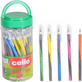 Ручка Cello 668 синя масл.(50/3000)