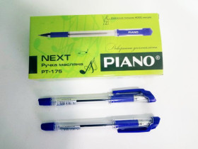 Ручка масл.PT-175 Piano Next 4км синя (12/144)