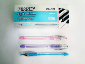 Ручка масл.PB-121 Piano синя (12/144)
