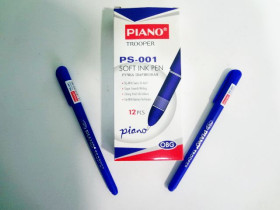 Ручка масл.PS-001 Piano Trooper синя (12/144шт)