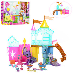 Замок 3225 (24шт) LP,30-39см,пони 4шт 35,5-28-8см