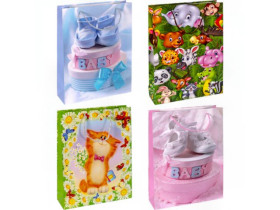 Сумка 5037 подарочная Детская 39*25*8см (12шт)