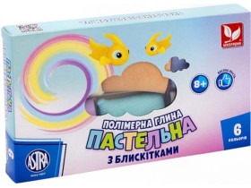Полімерна глина 6кол.паст.блис.304118001 (24шт) Школярик