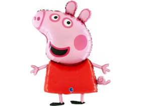 Фольгована куля "Рожеве поросятко", 30" (Grabo)