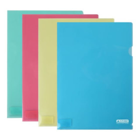 Папка-кутик А4 BUROMAX BM.3853-99, асорті (12 шт.)