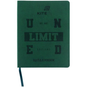 Щоденник шкільний Kite, м'яка обкладинка, PU Unlimited K26-283-4
