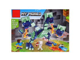 Конструктор MINECRAFT MG1125 (438 ДЕТАЛЕЙ) 37*30*5см