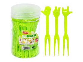 Набір шпажок-вилочок для канапе, 50 шт., арт. 6059 (1 уп.)