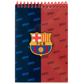 Блокнот Kite-196 А6 пласт. г., BC26-196 FC Barcelona, ​​48л.BC26-196